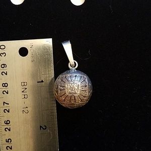 Mexican silver pendant